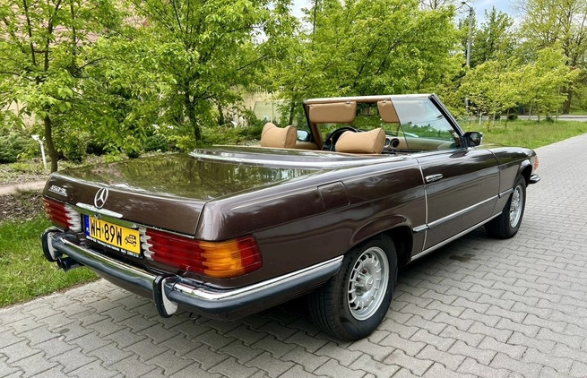 Mercedes-Benz SL cena 66500 przebieg: 189000, rok produkcji 1973 z Warszawa małe 121